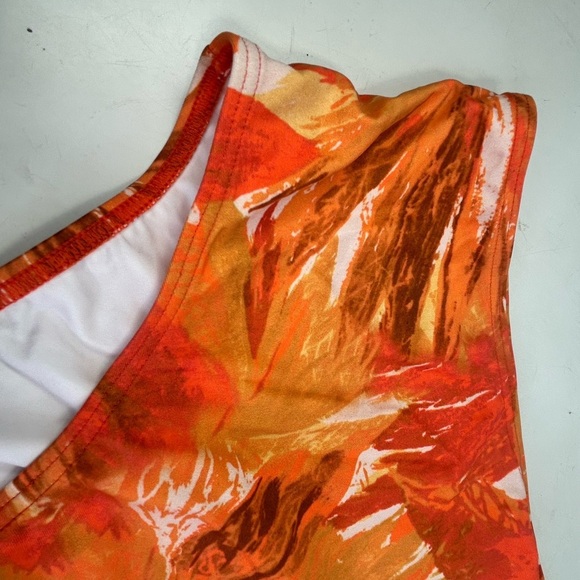 NEW Atmosea x Free People Wild Ocean Surf Bikini Bottoms Orange XL - Picture 9 of 10